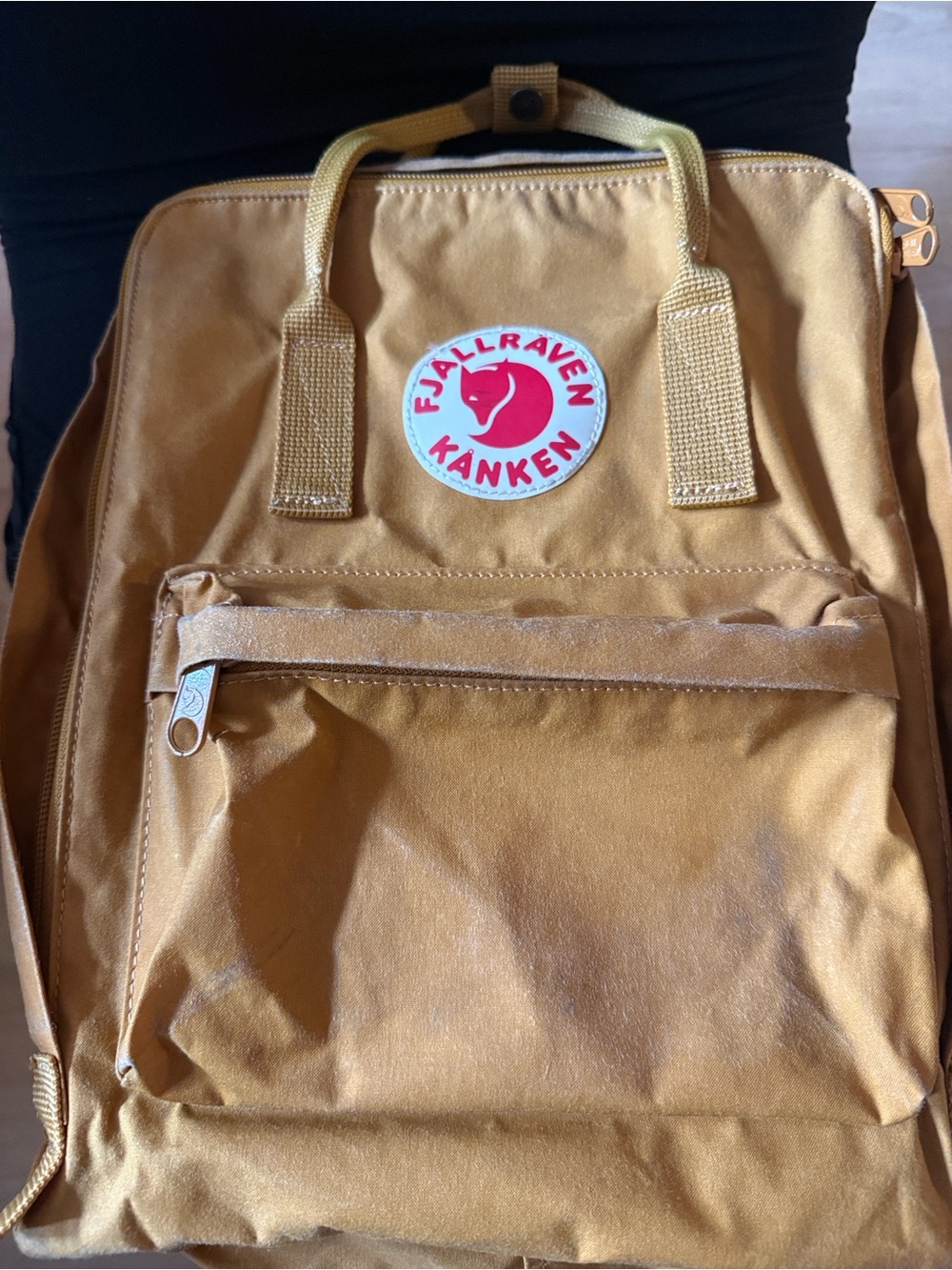 Backpack in brown/mustard